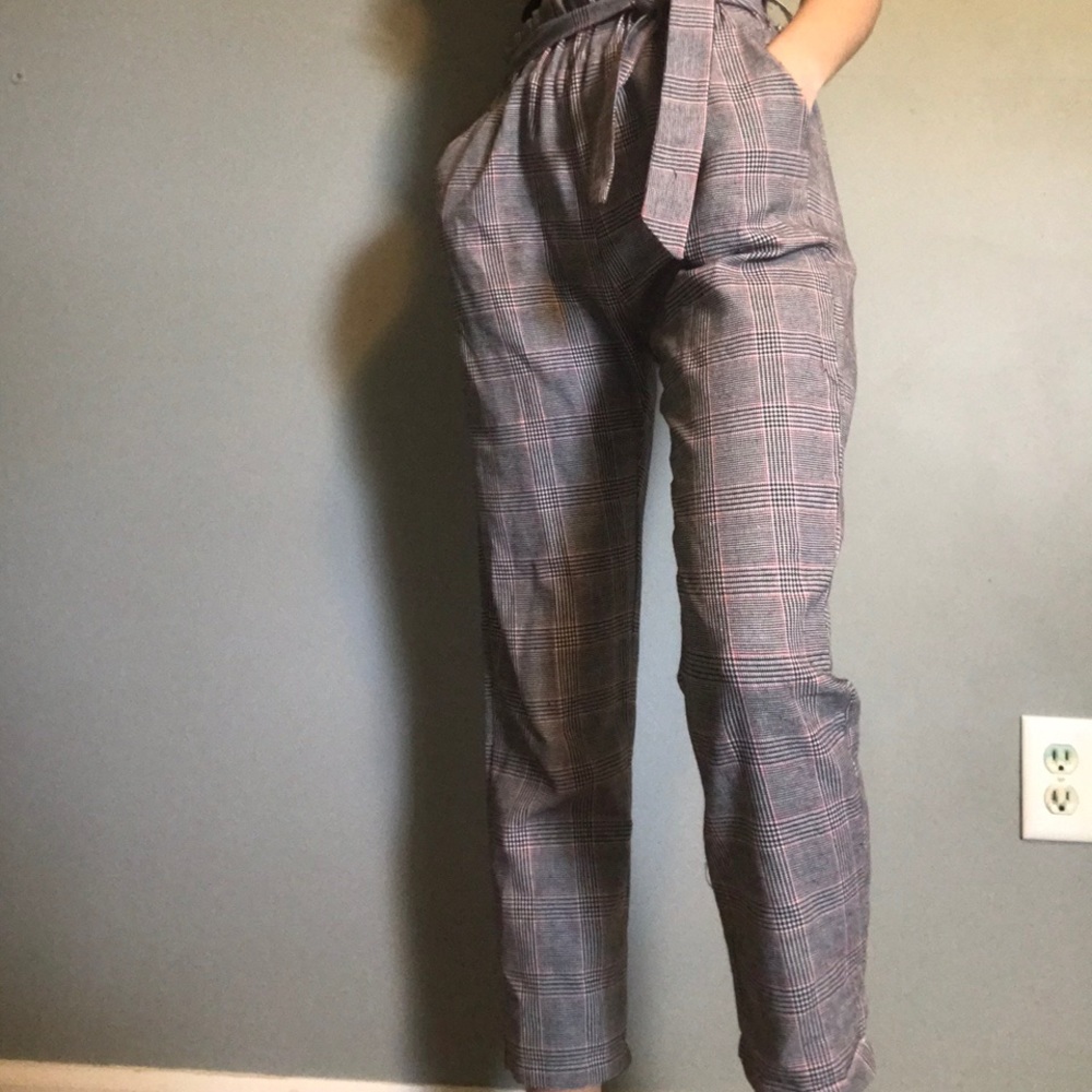 Plaid pants